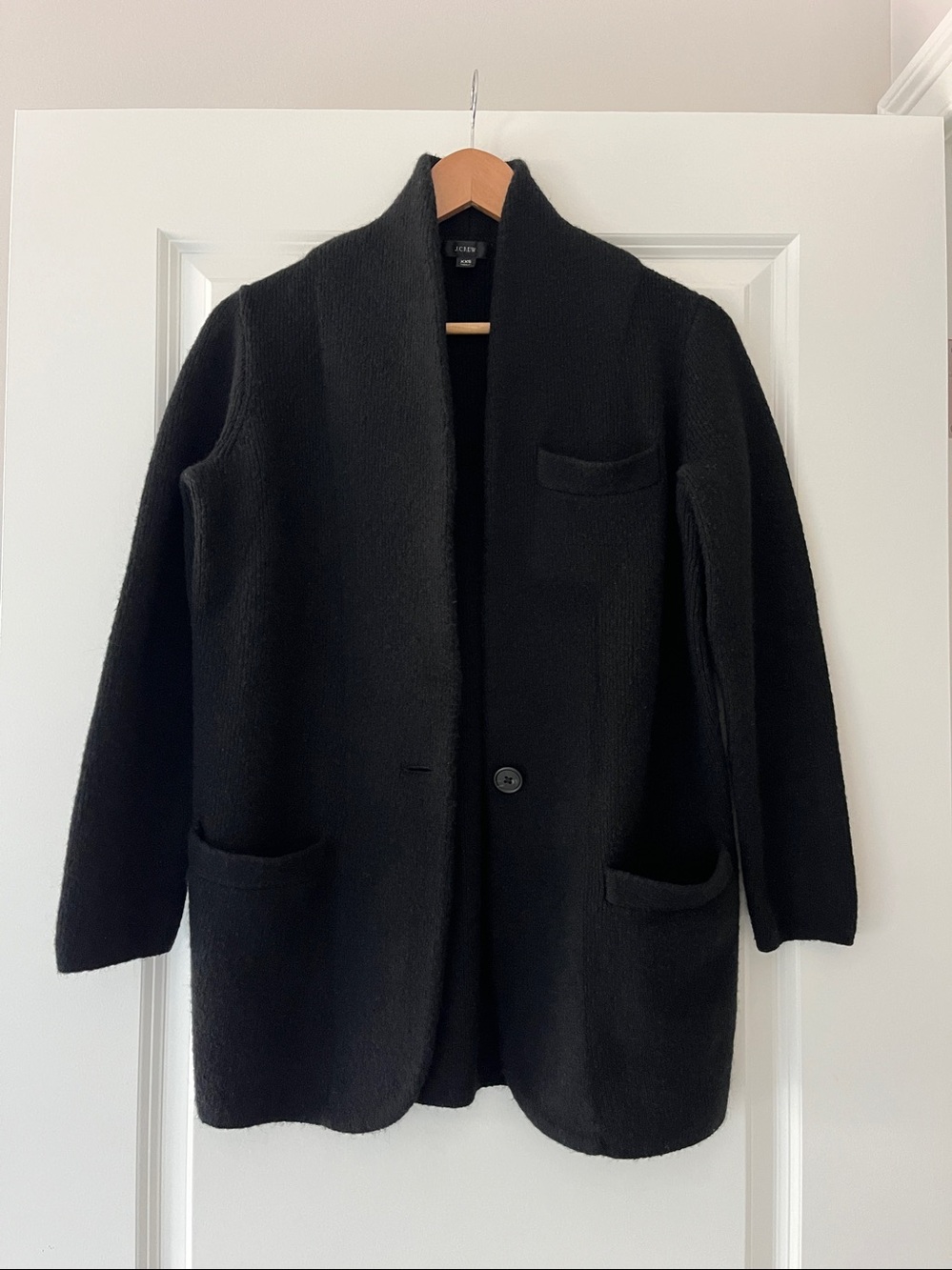 J. Crew Cocoon Wool Sweater Blazer
